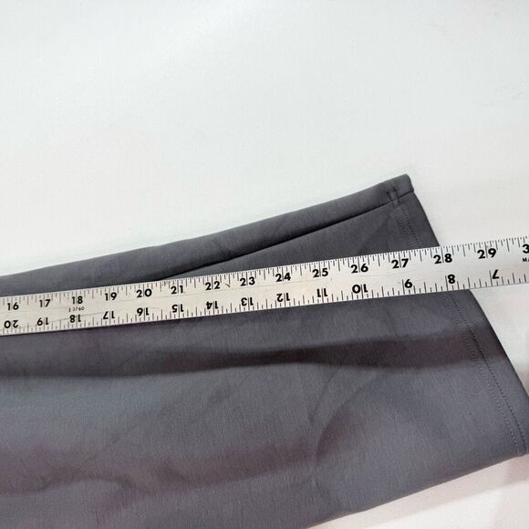 Automet Jumpsuit Womens XL Gray Sleeveless Wide Leg Drawstring Waist Romper New - Picture 3 of 12